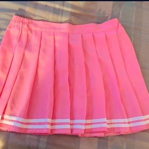 Pink skirt